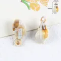 Ciondolo in acrilico conchiglia in stile oceano per la creazione di collane di gioielli fai da te. - Conchiglia (26x15mm) / 5 Pezzi