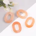 Acrylic U-shaped chain links, two-tone gradient design, openable DIY jewelry accessories. - Size 13