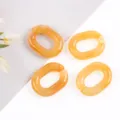 Acrylic U-shaped chain links open jump rings for DIY handmade bag phone case jewelry accessories - Size 10
