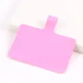 Parche de cordón para teléfono universal rosa lengüeta de fijación para funda móvil - Bordado Verde y Azul (03)