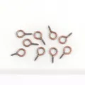 Bronze screw eyes eye pins DIY jewelry findings variant hanging ring connector components - 06 Antique Copper