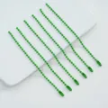 Green ball chain DIY jewelry accessory alloy bead chains for crafts and keychains - 04 Dark Green