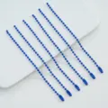 Blue ball chain beaded chain DIY jewelry accessories key pendant tag chain variant - 23 Royal Blue