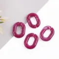 Acrylic U-shaped chain links with dual-color DIY bag phone case jewelry accessories - No. 19