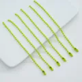 Green metal ball chain DIY jewelry accessories keychain pendant 2.0mm 2.4mm craft supplies - 07 Fruit Green