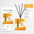 Difusor de aromas Orange Sea Breeze con 100ml de aceite y varillas - Brisa Marina Naranja