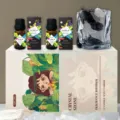 Set regalo per aromaterapia in pietra di cristallo con olio essenziale e confezione. - 10ml / Tè Bianco Westin + Quartiere Francese