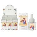 Set de aceite esencial de aromaterapia con frasco cuentagotas, caja elegante y expositor. - Colorido