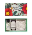 Set de regalo difusor de aroma de té blanco con aceite de 50ml, piedra de cerámica y flor difusora. - Set de regalo de té blanco para todas las estaciones