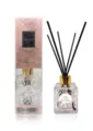 80ml Duftstäbchen Set mit elegantem Glasflakon und schwarzen Stäbchen für Raumfrische. - Jasmin