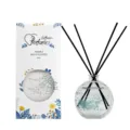80ml dried flower reed diffuser set with elegant glass bottle and floral gift box - Peaceful