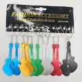 Llaveros abrebotellas con forma de guitarra de aleación de aluminio multicolor - Forma de Laúd / Tamaño 7CMx3.5CM