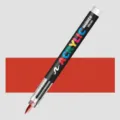 Acryl marker flexible penseel punt 316 rood vloeibare verf kunst tekenen graffiti pen - Rood