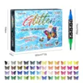 Σετ 48 Μαρκαδόρων Διπλής Άκρης Glitter 96 Χρώματα Ακουαρέλας για Καλλιτεχνική Τέχνη - 48 τεμάχια 96 χρώματα (μαρκαδόροι διπλής μύτης δύο χρωμάτων)