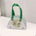 Cute cartoon rabbit pattern tin handbag gift box for baby shower party candy favors - Lily of the Valley Rabbit-08