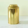 Barattolo da tè in latta dorata contenitore metallico a prova d'umidità per la cucina - Oro