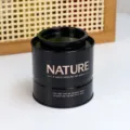 Barattolo per tè cilindrico nero in latta contenitore di stoccaggio confezione regalo variante - Nero lucido - 03