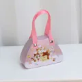 Cute pink cartoon handbag shaped tin box for kids candy and cookies gift packaging box - Happy Sharing-10