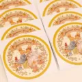 Matrimonio coniglio carta adesivo carino vintage romantico stile pastorale decorativo articolo - Adesivi coniglietto sposa (10 fogli)