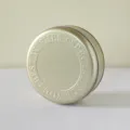Matte light gold round tin box, short style metal packaging container, 13.5cm diameter - Matte Iron Light Gold