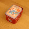 Boîte en fer-blanc portable pour bonbons et cadeaux avec joli motif de dragon pour les fêtes. - Grande fortune - X04