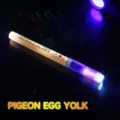 UV gezichts- en lichaamsverf lichtende pen voor feestjes, Halloween, concerten en make-up. - Duivenei-geel