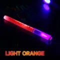 UV face and body paint pen glowing neon orange marker for festival party makeup 1pc - Light Orange