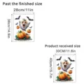 Spécifications de taille pour les stickers de fenêtre d'Halloween en centimètres et pouces. - KSUV8A-30X40CM入袋包装