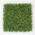 Artificial Milan boxwood grass wall panel, UV-resistant dense green turf for home decor. - Yellow-Green