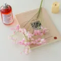 Künstliche Schleierkraut Blumen Rosa Gypsophila Strauß für perfekte Heimdekoration - Hellrosa