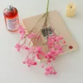 Künstlicher rosa Schleierkraut Blumenstrauß für die Inneneinrichtung zu Hause Variante - Dunkelrosa