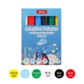 Acrylic paint marker set with six vibrant colors, perfect for art crafts and DIY design. - Six Colors