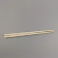 Simple cream-colored melamine chopsticks 18cm length candy color for kids daily dining - 6 Inch / Off White