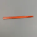 Vibrant orange melamine 18cm children chopsticks with a smooth candy color finish - 6 Inch / Orange