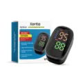 Oxymètre de pouls portable Xorita avec système de surveillance d'oxygène sanguin - 正常规格(1pc) / Noir