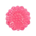 Vibrant pink resin lotus incense burner holder for cone incense aromatherapy and home decor - 4.2*1CM / Pink
