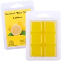 Scented wax melts 2.5oz lemon fragrance long lasting aromatherapy wax cubes for home warmers - Lemon