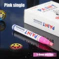 6mm Pink Paint Marker Waterproof Permanent Touch Up Pen for Car DIY Art Craft Writing - Pink