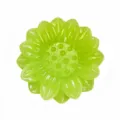 Translucent green resin lotus flower incense burner holder for aromatherapy tower cones - 4.2*1CM / Grass Green