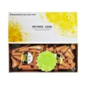 Osmaantje geur wierookkegels cadeaupakket met bloemhouder voor huis aromatherapie luchtverfrisser - Osmanthus