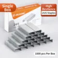 Agrafes métalliques standard 24/6 pour agrafeuses de bureau boîte de 1000 pièces - Boîte d'Agrafes 24/6 (1000 Pièces)