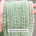 Natürliche grüne Aventurin-Schleifenperlen für DIY-Armbänder Schmuckherstellung, 8x12mm - Grüner Aventurin