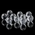 Cuentas redondas de cristal blanco natural de alta claridad para la creación de joyas DIY - Cuenta Redonda Grado AA Sin Agujero (8mm) / Pieza única