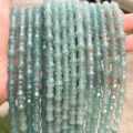 Natürliche Jadeit Schleifen-Rohrperlen 8x12mm für DIY Armbänder und Schmuckherstellung - Smaragdgrüner Chalzedon