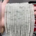 Natural 6mm Tianshan jade abacus beads for DIY jewelry making - Disc / 6x2mm (145-170 Pcs)