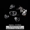 Natuurlijke onregelmatige heldere witte kwartskristallen kralen voor DIY-sieraden - 10-20 mm / Helder Wit Kristal