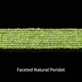 Faceted natural peridot gemstone beads for DIY jewelry making and craft projects - 2mm/Approx 180 Pieces / Faceted Natural Peridot