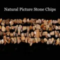 Cuentas de jaspe paisaje natural con agujeros para accesorios de joyería DIY artesanales - 5-8mm aprox. 80cm/Tira / Fragmentos de Jaspe Paisaje Natural (JDXSS06)