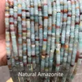 Natural 2x4mm Amazonite disc beads for DIY jewelry making accessories - Disc Shape / 155 Pieces/Strand / Natural Amazonite
