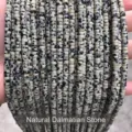Natural 2x4mm Dalmatian jasper disc spacer beads for DIY handmade jewelry creations - Disc Shape / 155 Pieces/Strand / Natural Dalmatian Stone